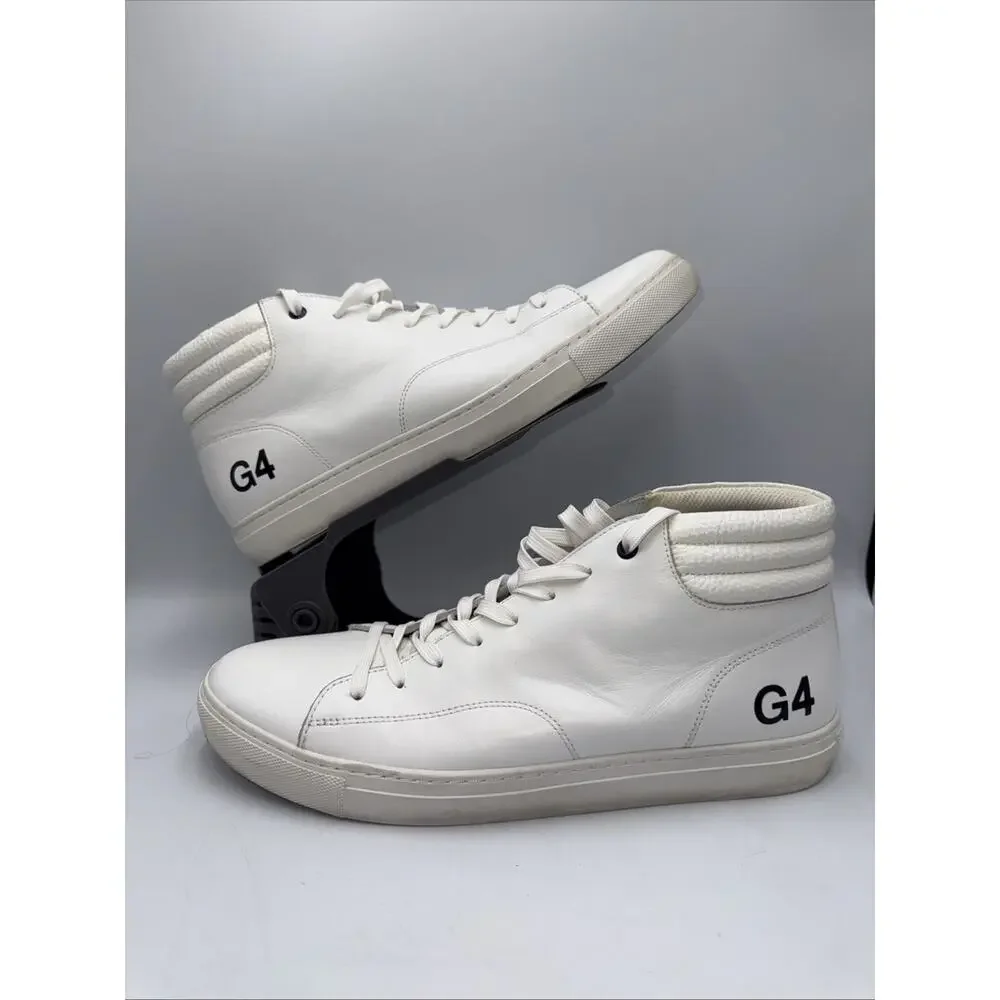 G4 G/FORE Mid Street Disruptor White Leather‎ Shoes Golf (G4MS19F10) Mens 12.5